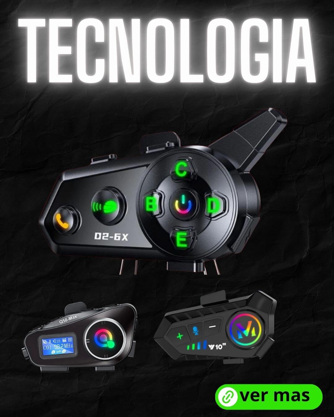 intercomunicadores para moto y motociclistas 