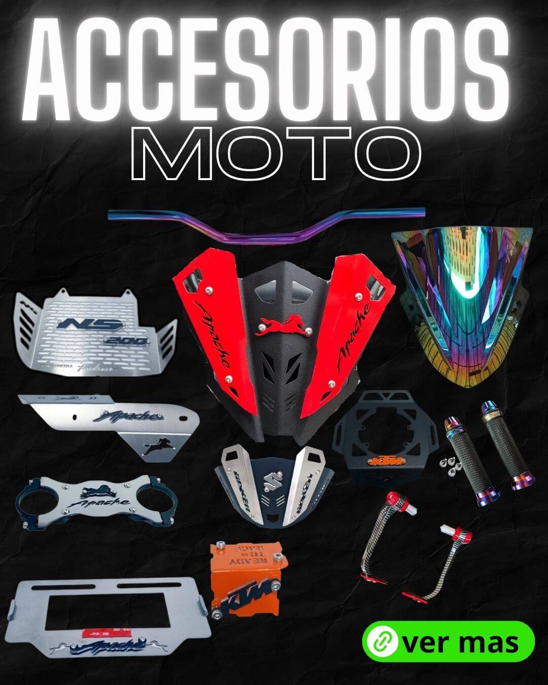 Accesorios  y lujos para motos